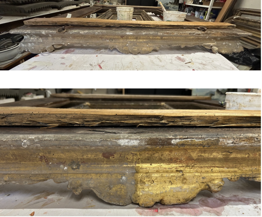 Restauration des tableaux du Choeur